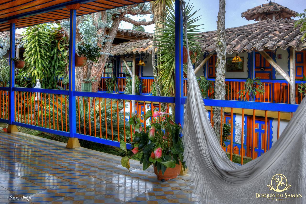 Hotel Bosques Del Saman Alcala Quimbaya Esterno foto